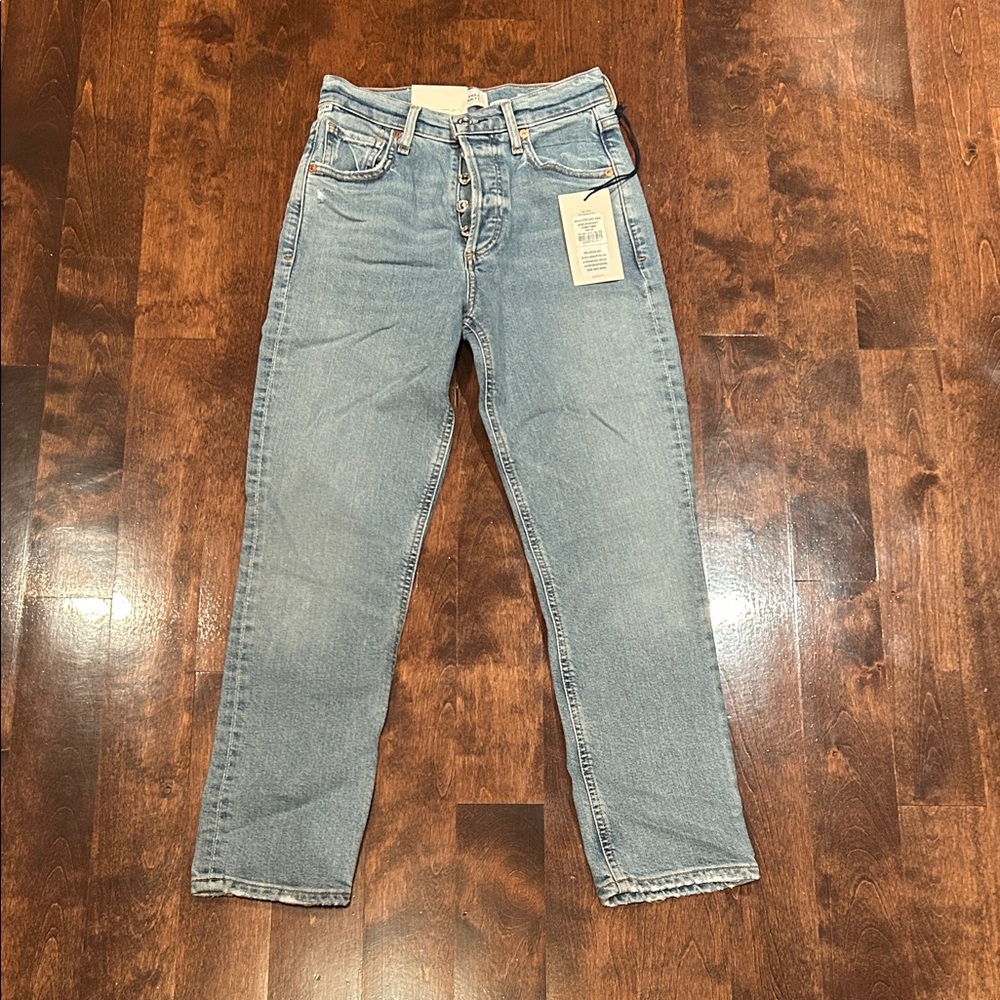 BNWT Citizens of Humanity Charlotte Crop jeans high rise straight
